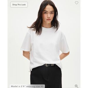 J. Crew Boyfriend jersey oversized T-shirt in White NWT size XL